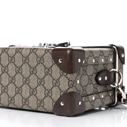 Gucci GG Supreme Monogram Globe-Trotter Beauty Case Brown 9 of 11