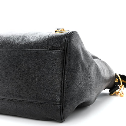 Balenciaga Chevre Gold Metallic Edge Hardware Velo Black 10 of 10