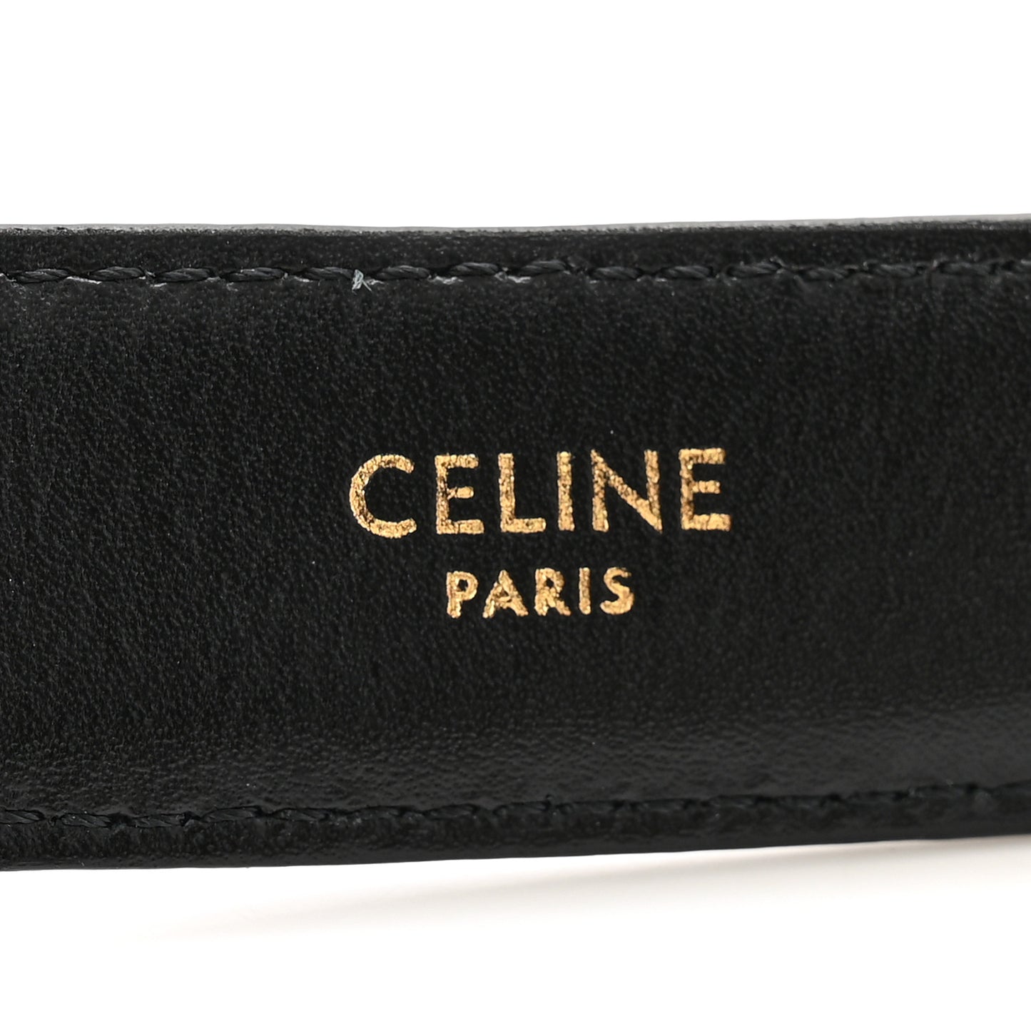 Box Calfskin Medium 25mm Triomphe Belt 80 32 Black