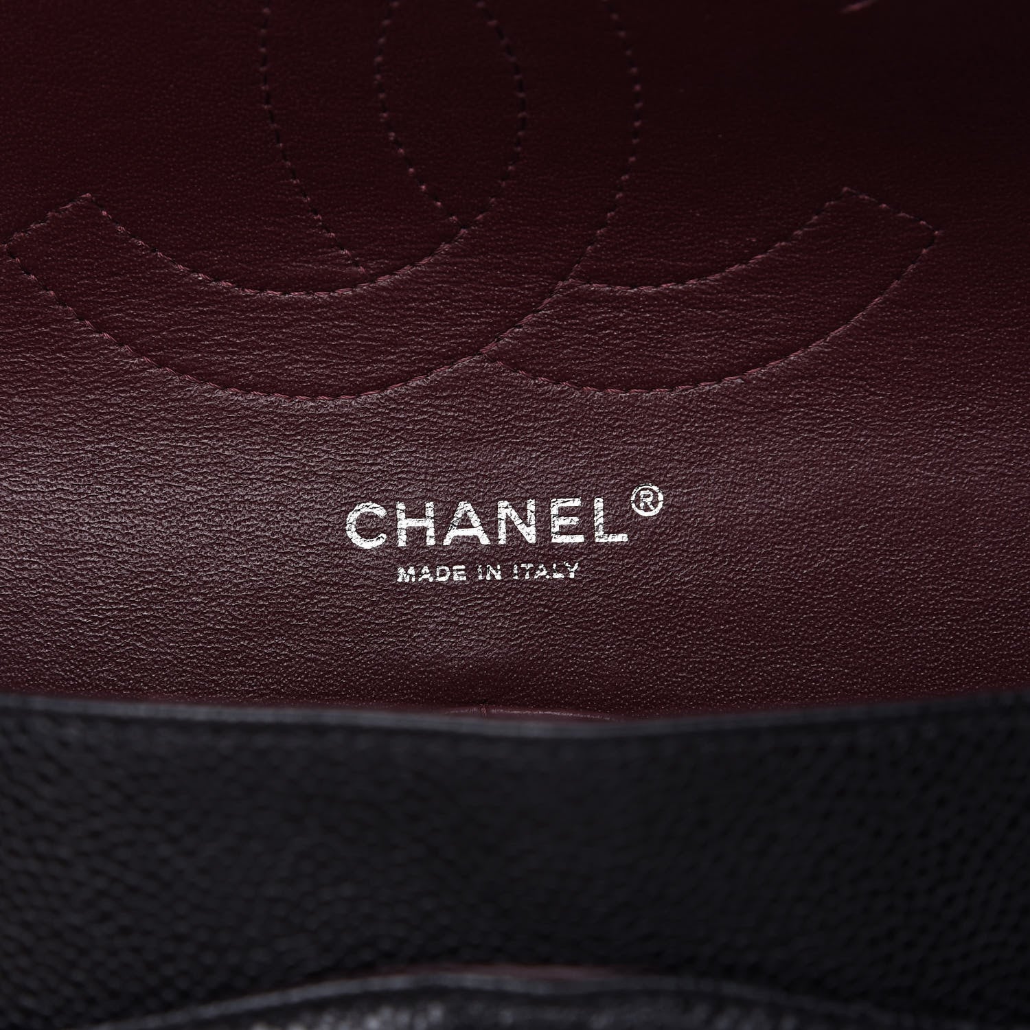 Chanel Caviar Quilted Jumbo Double Flap Black 7 of 11