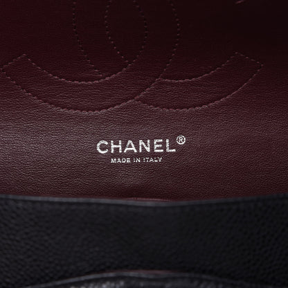 Chanel Caviar Quilted Jumbo Double Flap Black 7 of 11