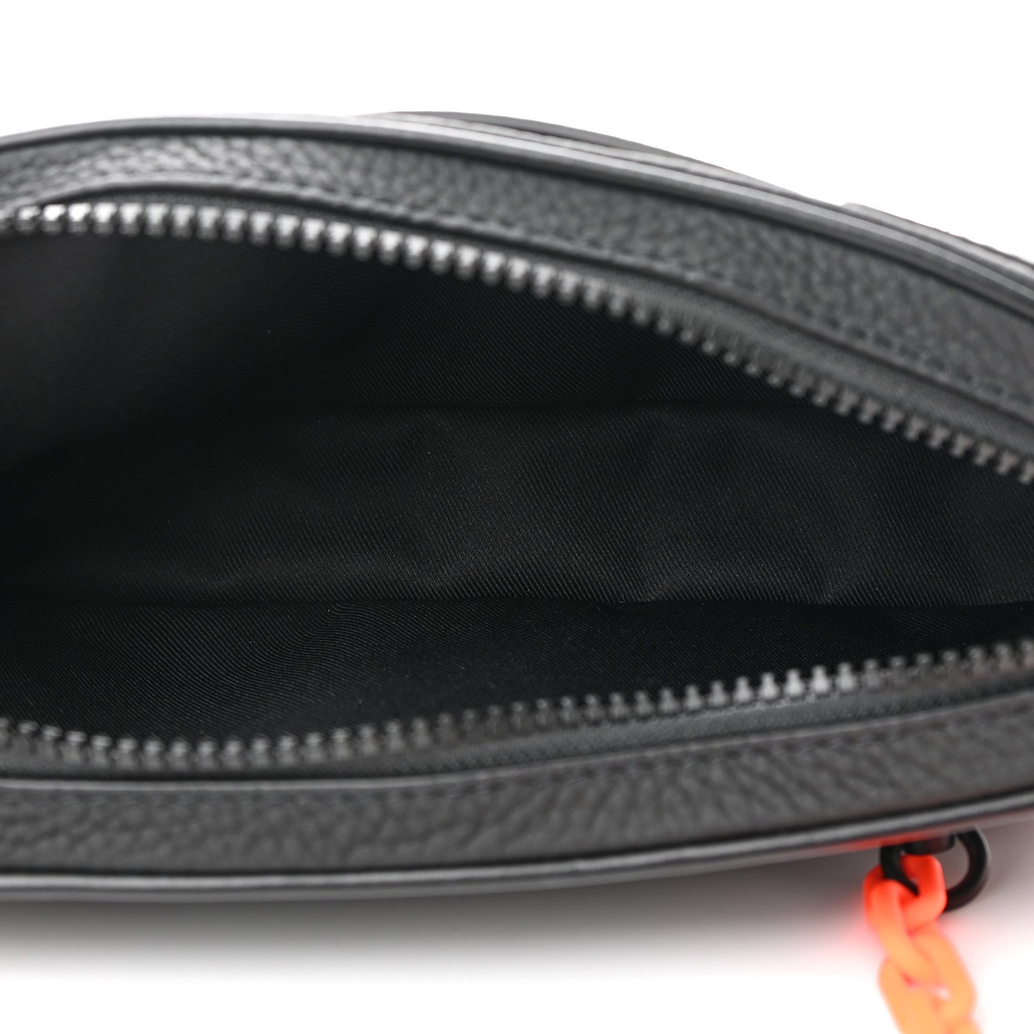 Louis Vuitton Taurillon Monogram Uniformes Solar Ray Soft Pochette Volga Belt Bag Black 5 of 10