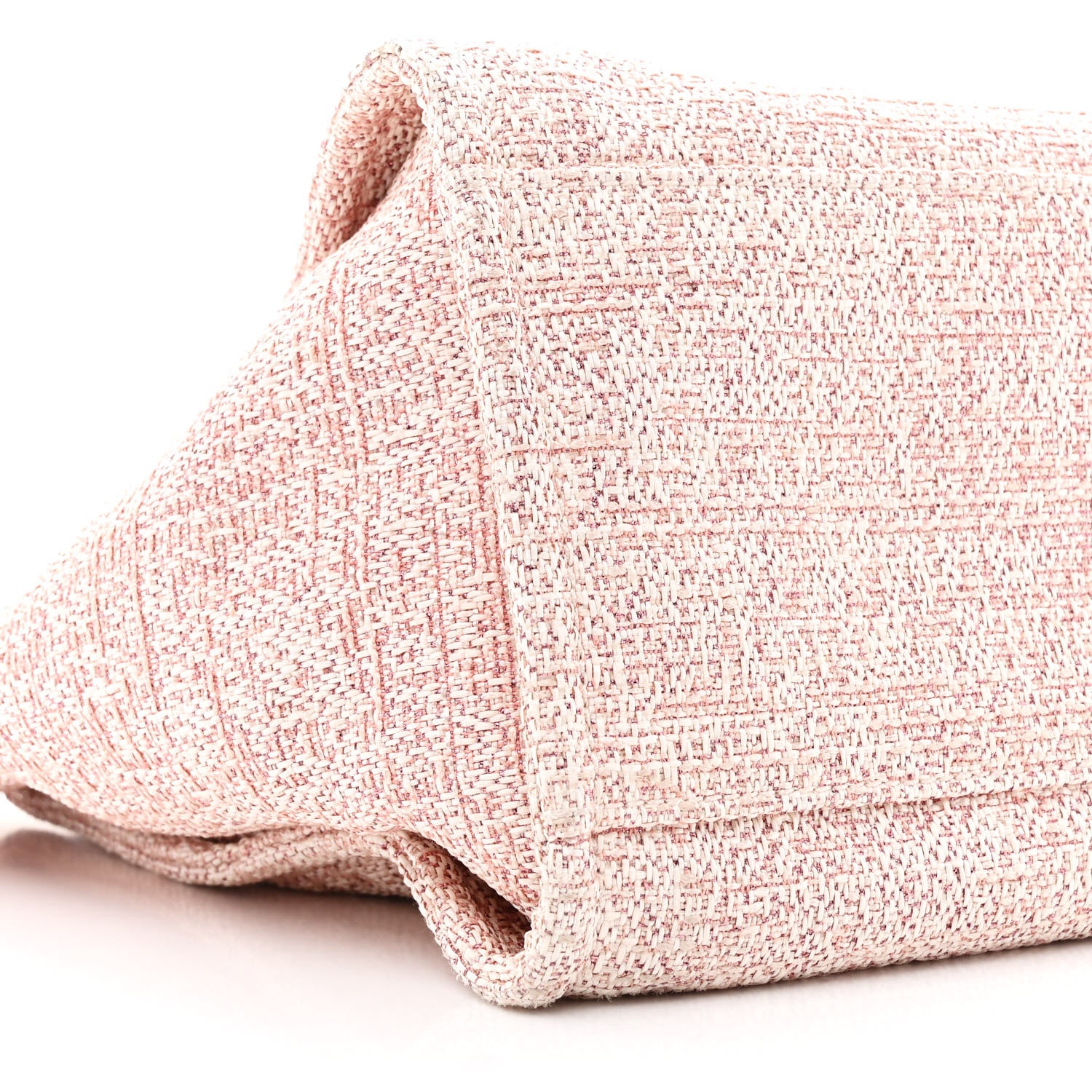 Chanel Lurex Boucle Deauville Medium Tote Pink 9 of 11