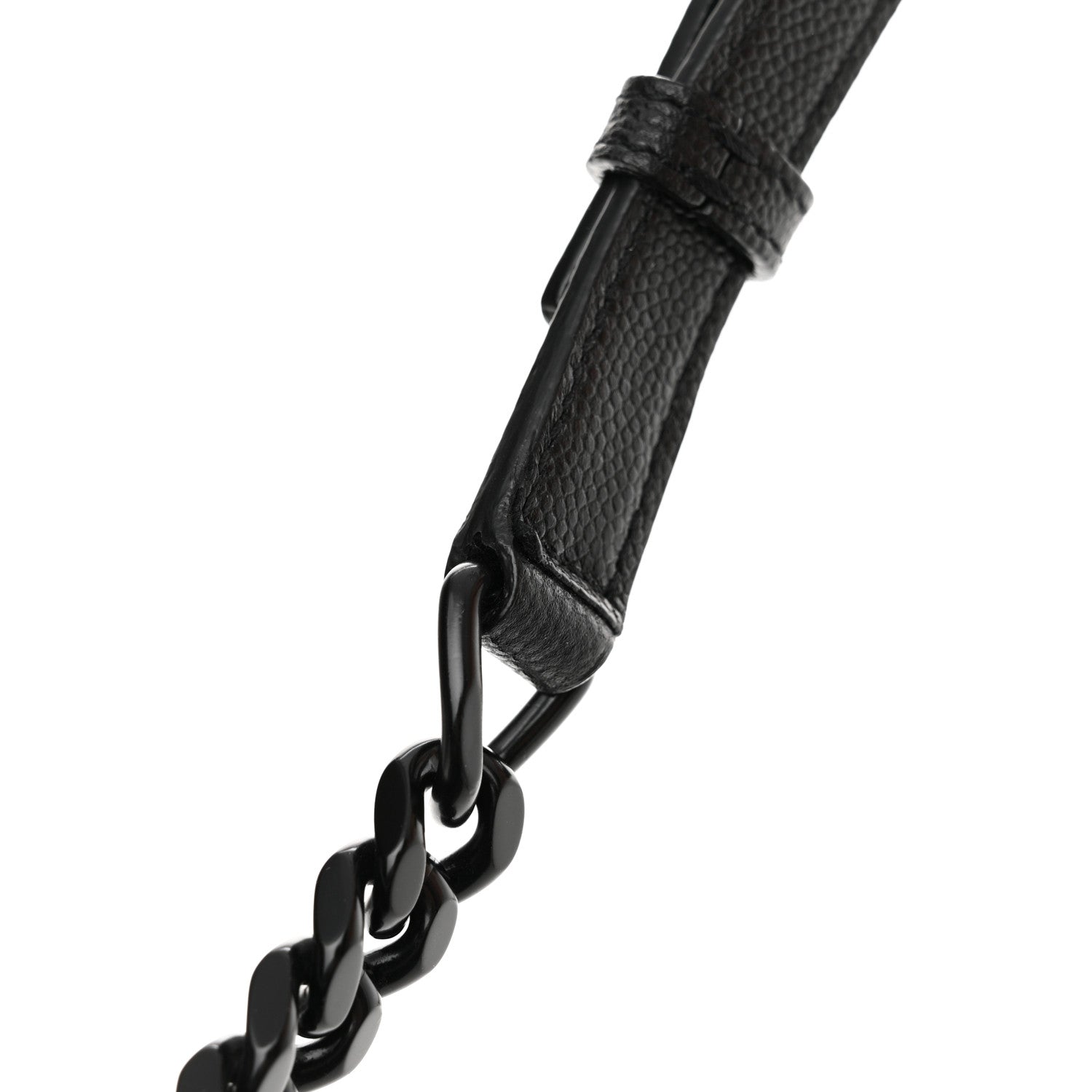 Saint Laurent Grain De Poudre Medium West Hollywood Monogram Fold-Over Black 13 of 13