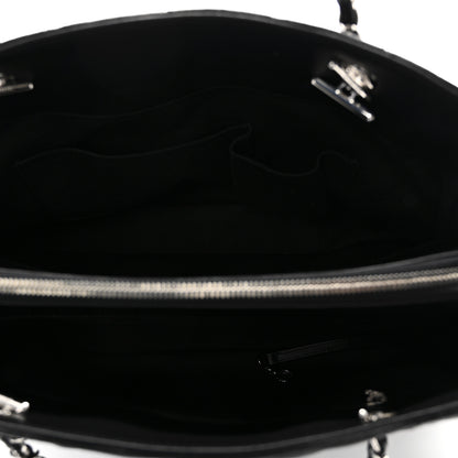 Chanel Lambskin Quilted Chic and Soft Shopping Tote Black 5 of 10