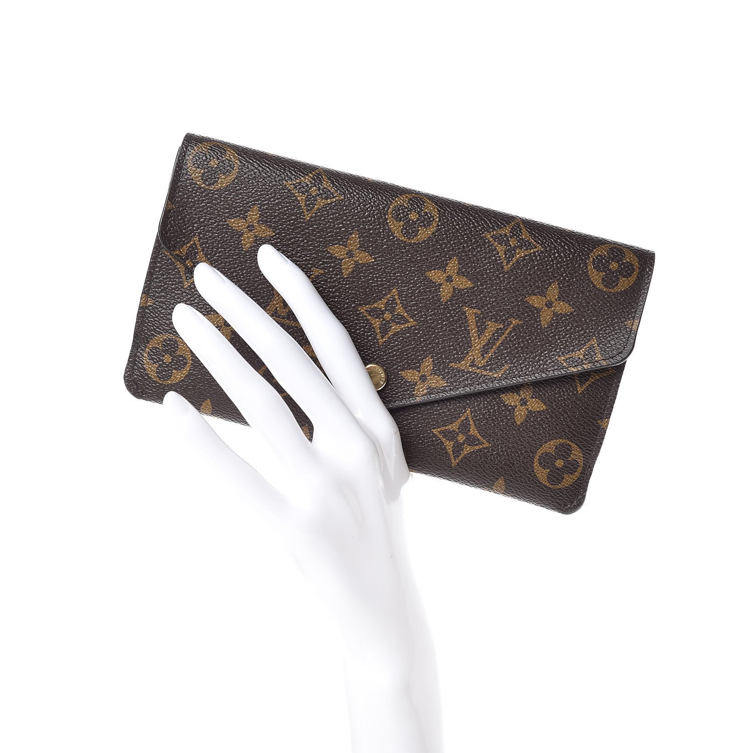 Louis Vuitton Monogram Jeanne Wallet Rose Ballerine 3 of 10