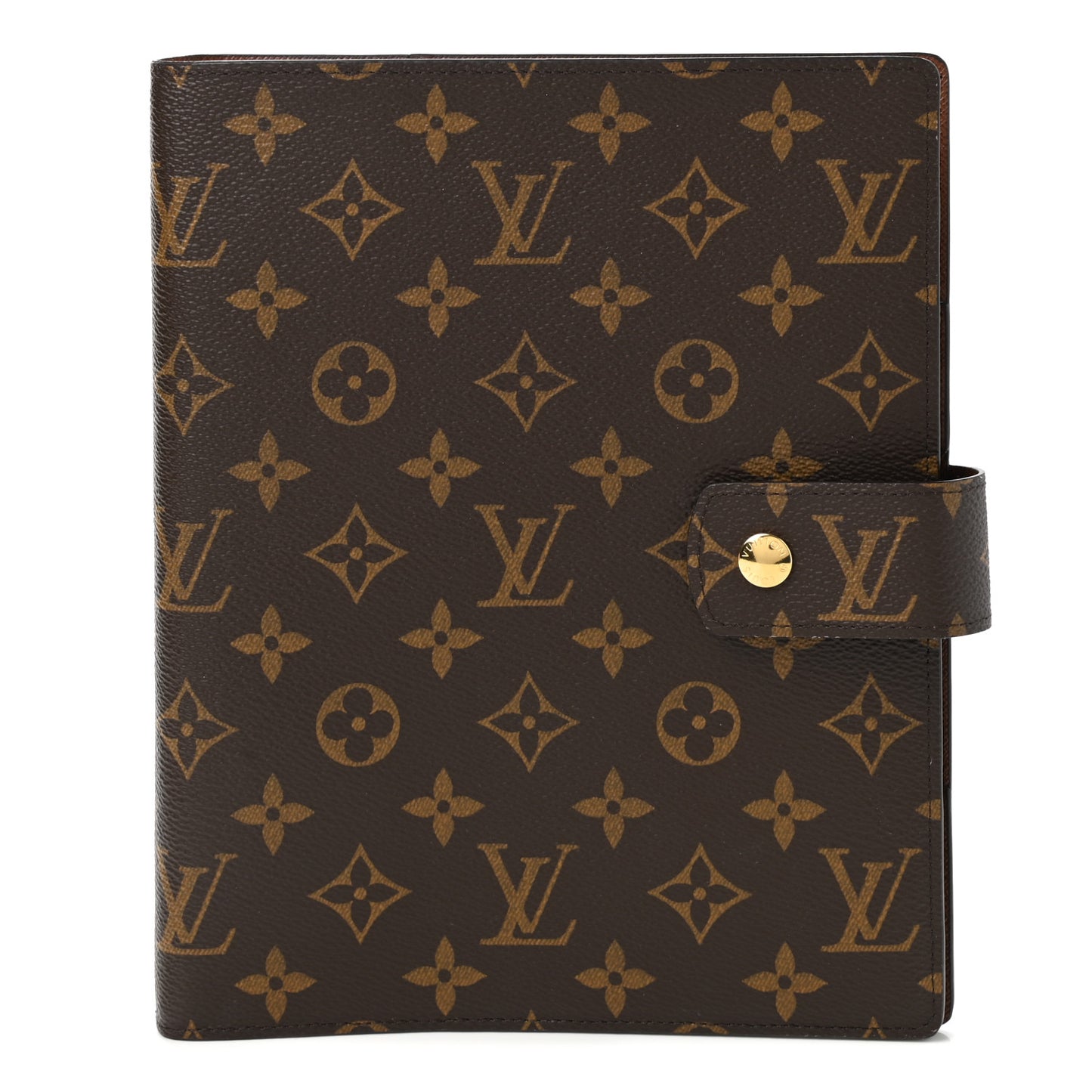 Monogram Large Ring Agenda Cover