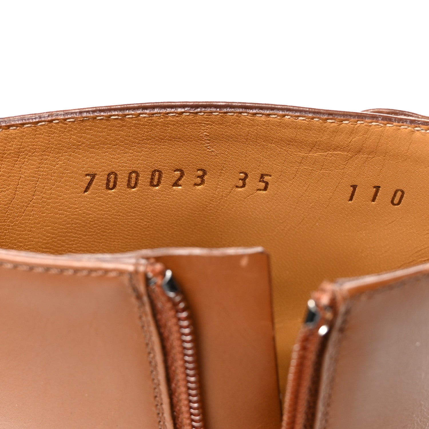 Gucci Monogram Cordovan Lux GG Ankle Boots 35 Beige Cuir 17 of 18