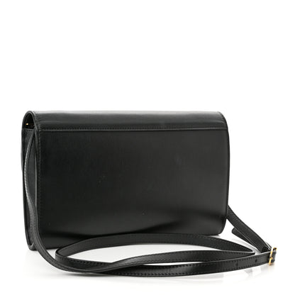 Celine Smooth Calfskin Tassels Wallet On Strap Black 3 of 11