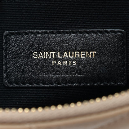 Saint Laurent Calfskin Matelasse Chevron Monogram A5 Wristlet Cork 6 of 7