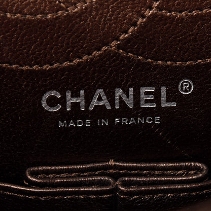 Chanel Metallic Aged Calfskin Quilted 2.55 Reissue 225 Flap Bronze 6 of 9