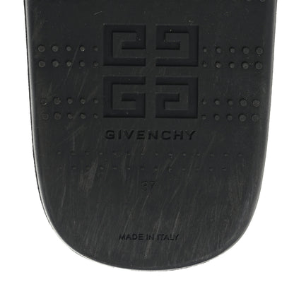 Givenchy Rubber Logo Platform Slides 37 Black 6 of 7