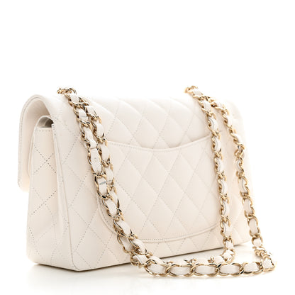 Chanel Caviar Quilted Small Double Flap White 2 of 11