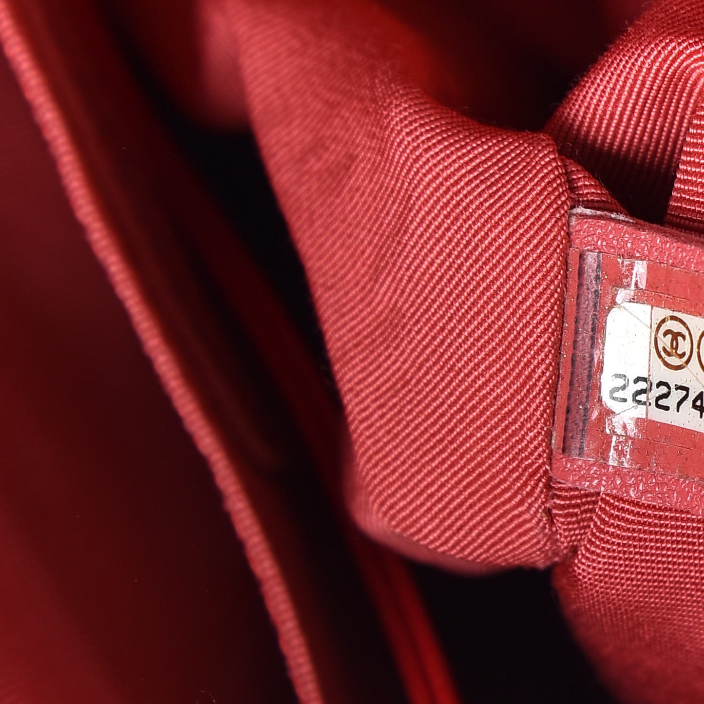 Lambskin Quilted Large Urban Spirit Backpack Red