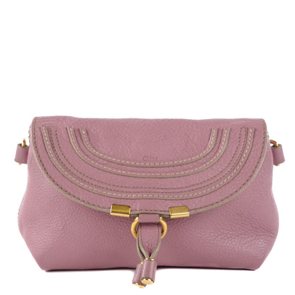 Chloe Calfskin Marcie Pochette Crossbody Bag Velvet Mauve 1 of 9
