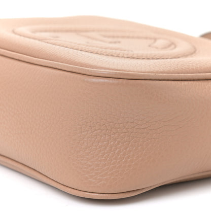 Gucci Pebbled Calfskin Small Soho Disco Bag Rose Beige 6 of 9