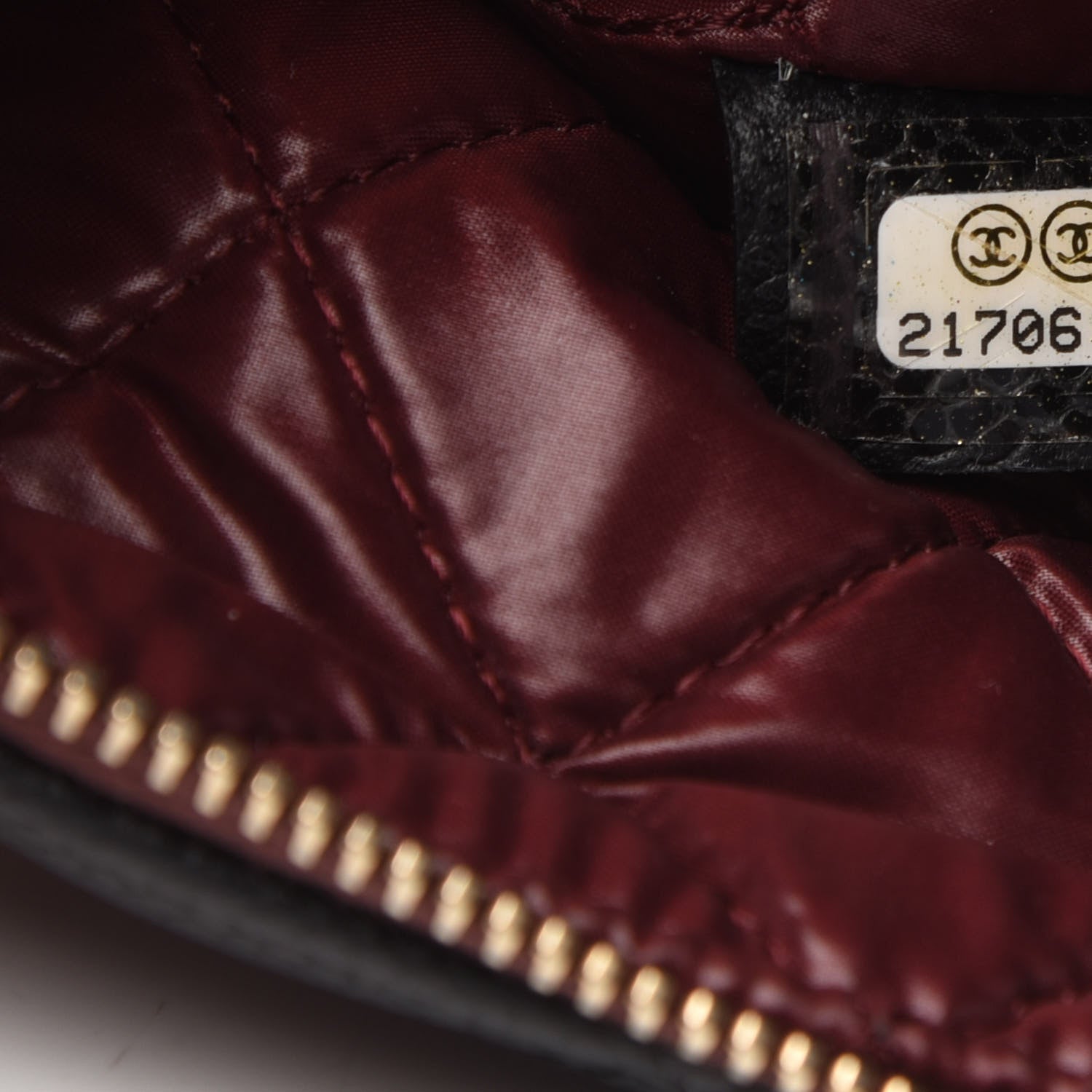 Chanel Caviar Quilted Medium Cosmetic Case Black 7 of 8