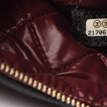 Chanel Caviar Quilted Medium Cosmetic Case Black 7 of 8