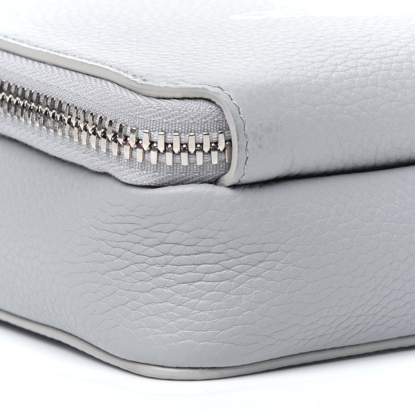 X AIR JORDAN Grained Calfskin Crossbody Grey