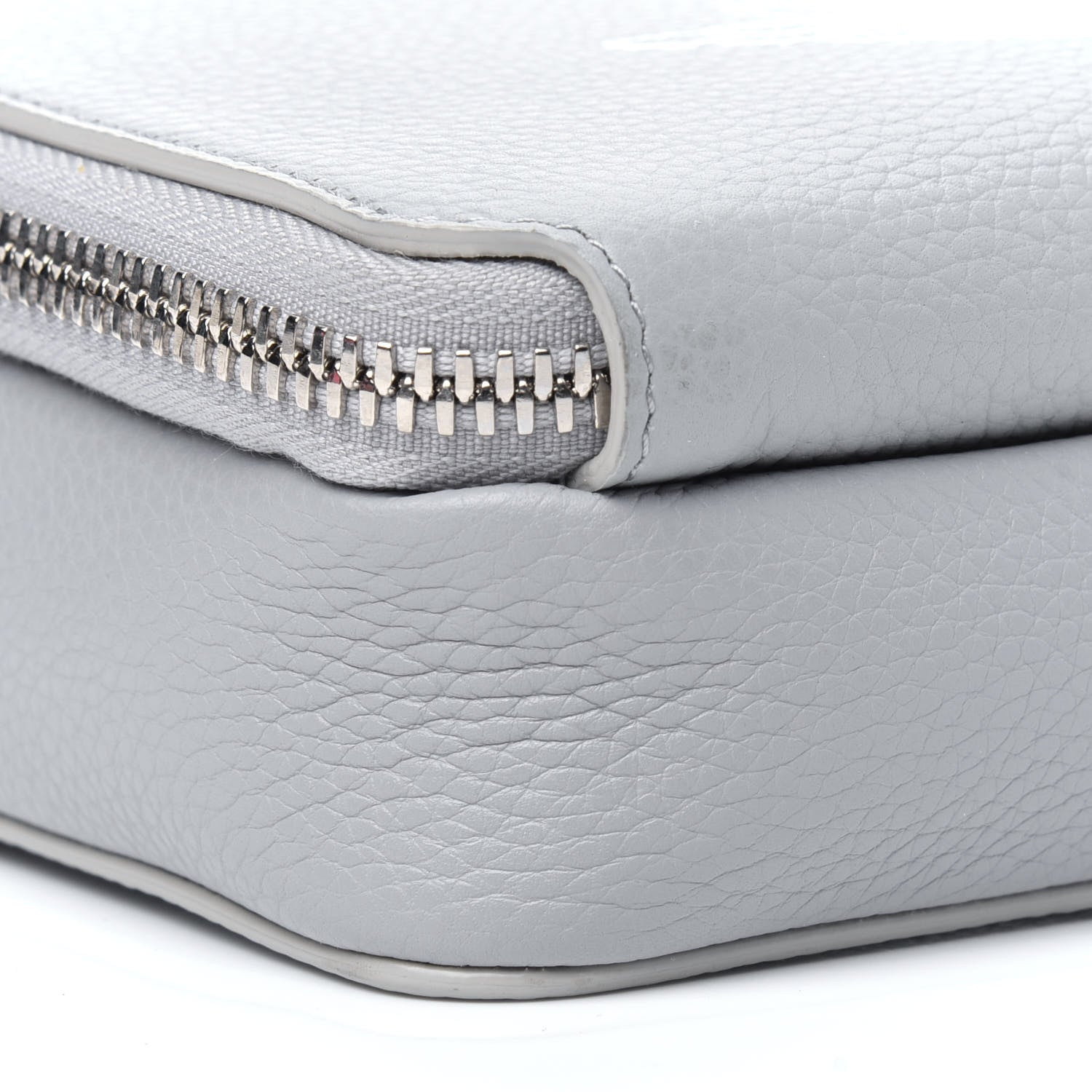 Christian Dior X AIR JORDAN Grained Calfskin Crossbody Grey 8 of 11
