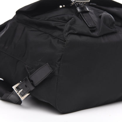 Prada Nylon Vela Medium Backpack Black 6 of 7