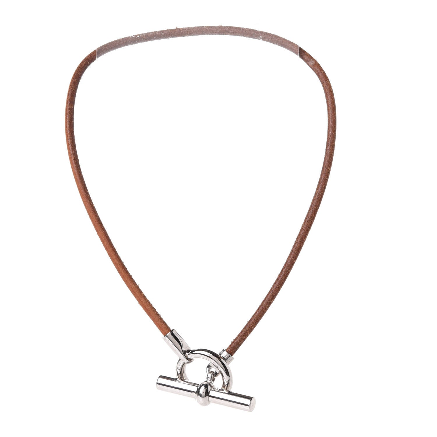 Hermes Natural Bridle Glenan Necklace Bouton 1 of 3