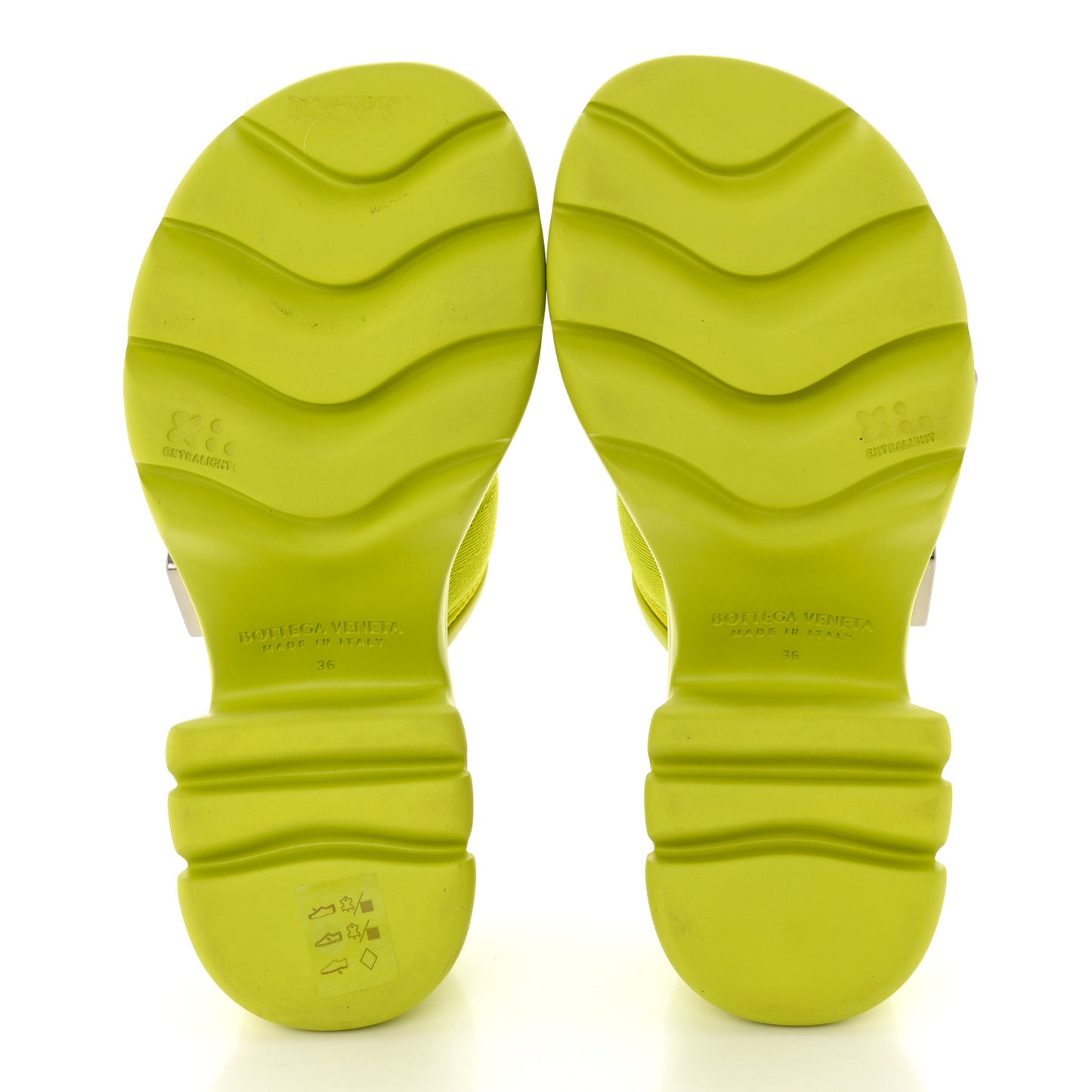 Nappa Flash 80mm Sandals 36 Kiwi