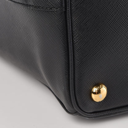 Prada Saffiano Large Galleria Double Zip Tote Black 14 of 17