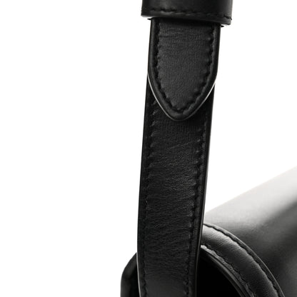 Saint Laurent Box Calfskin Monogram Medium Solferino Satchel Black 14 of 15