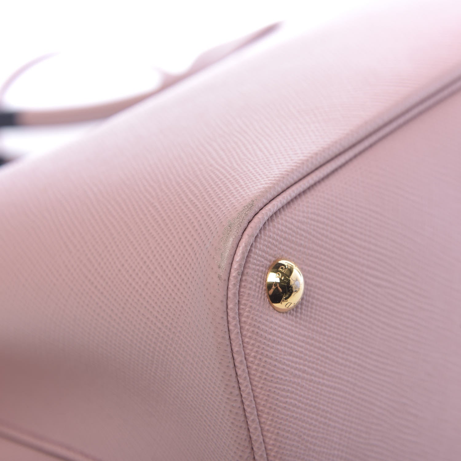 Prada Saffiano Cuir Medium Bi-Color Double Bag Pesco Baltico 13 of 15