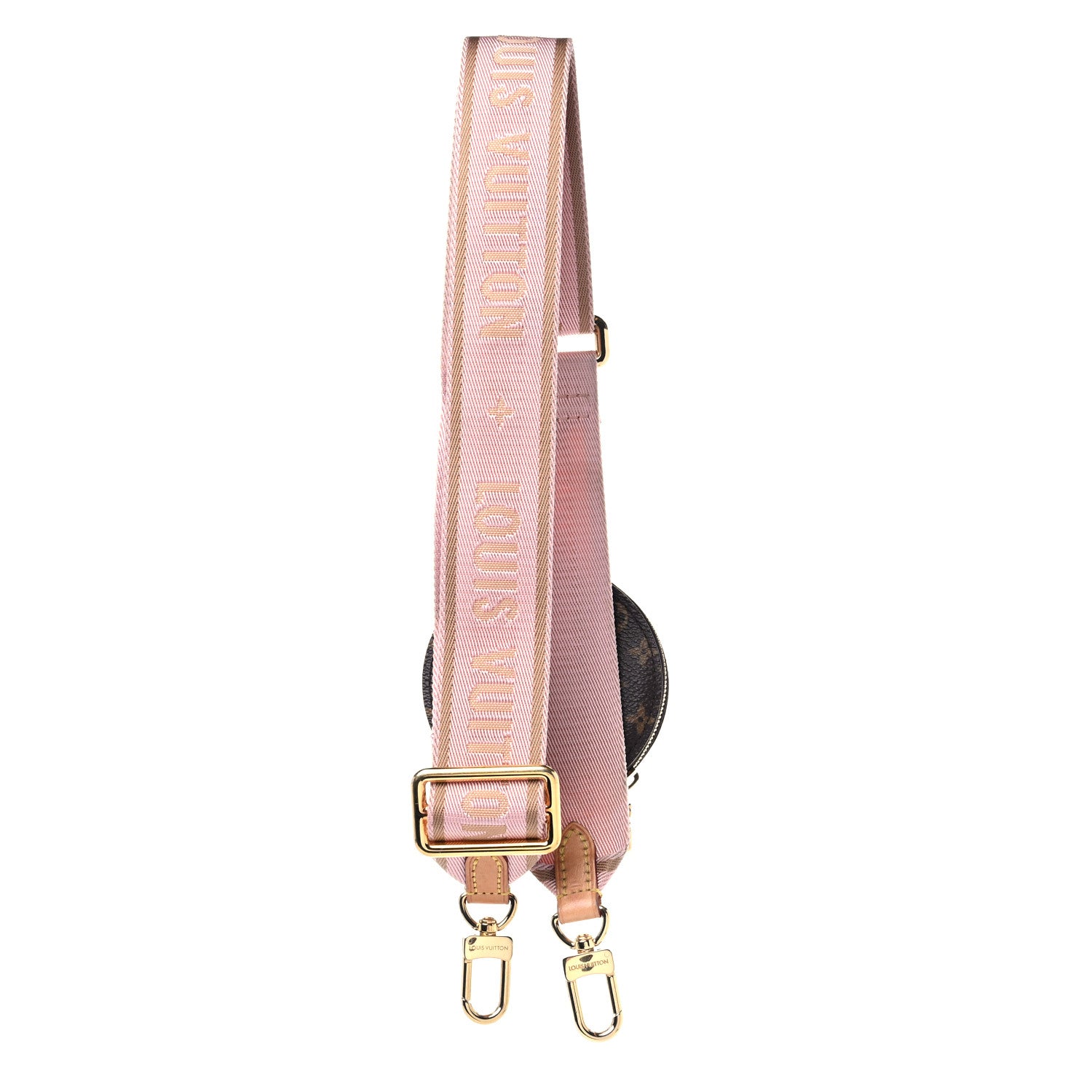 Louis Vuitton Monogram Multi Pochette Accessories Bandouliere Shoulder Strap Rose Clair 2 of 5