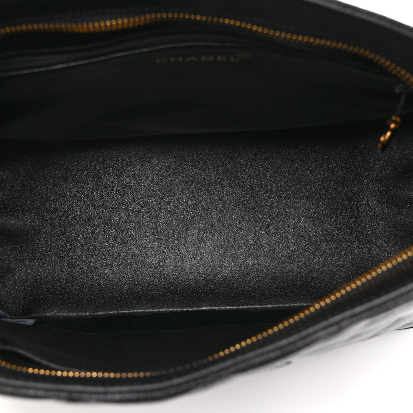 Caviar Quilted Medallion Tote Black