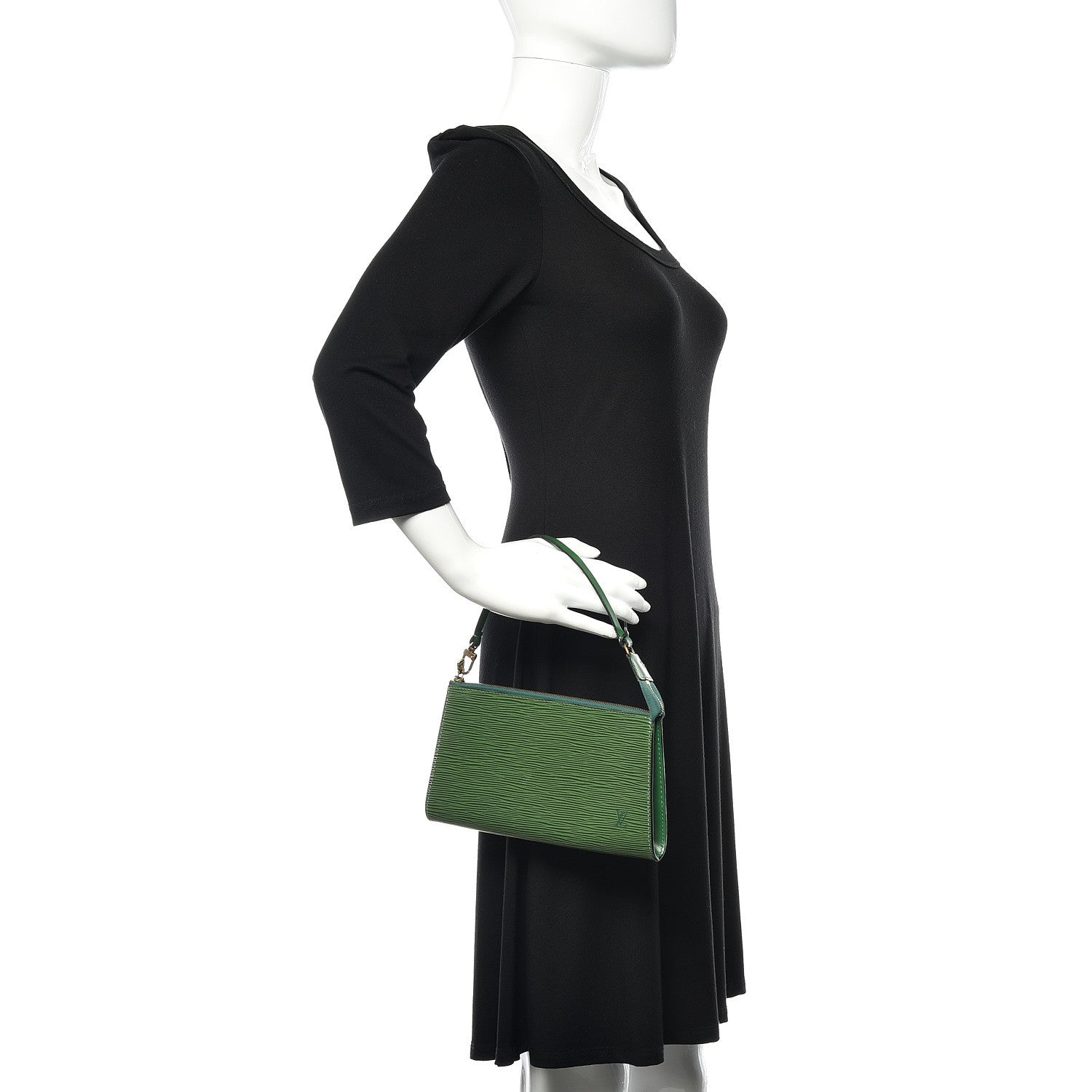 Louis Vuitton Epi Pochette Accessories 24 Borneo 2 of 12