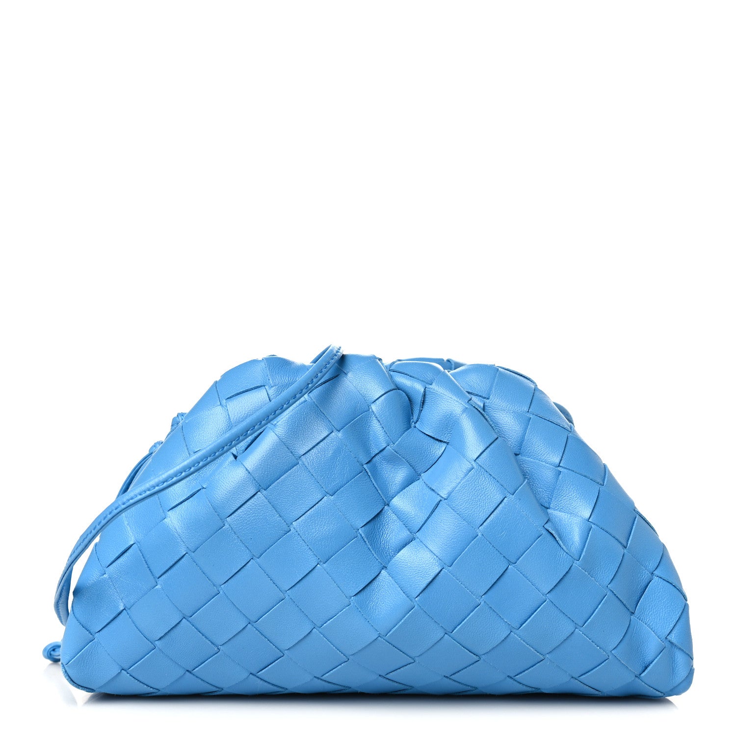 Bottega Veneta Nappa Intrecciato The Mini Pouch Swimming Pool 1 of 9