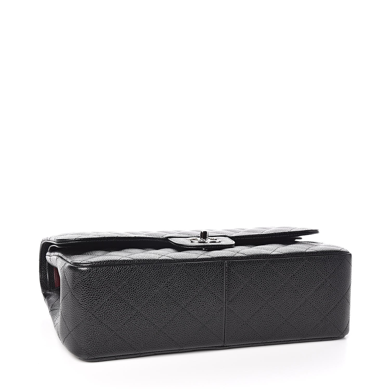 Chanel Caviar Quilted Jumbo Double Flap Black 4 of 12
