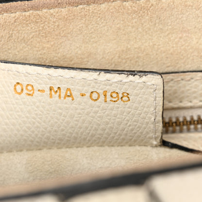 Christian Dior Grained Calfskin Saddle Bag White 7 of 16