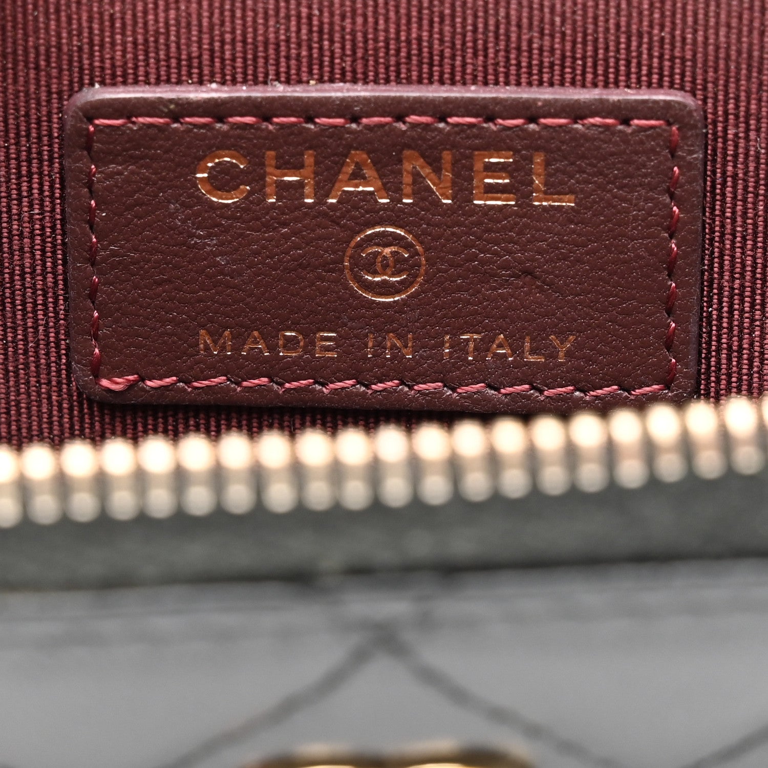 Chanel Lambskin Quilted Key Holder Case Black 6 of 8