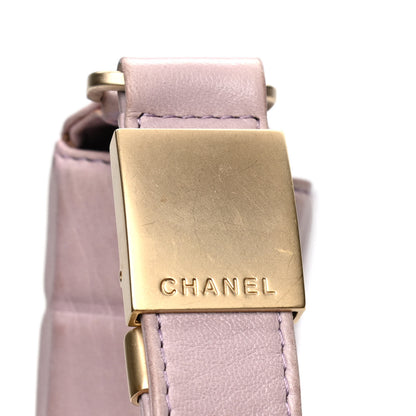 Chanel Lambskin Quilted CC Chocolate Bar Flap Pink 8 of 8