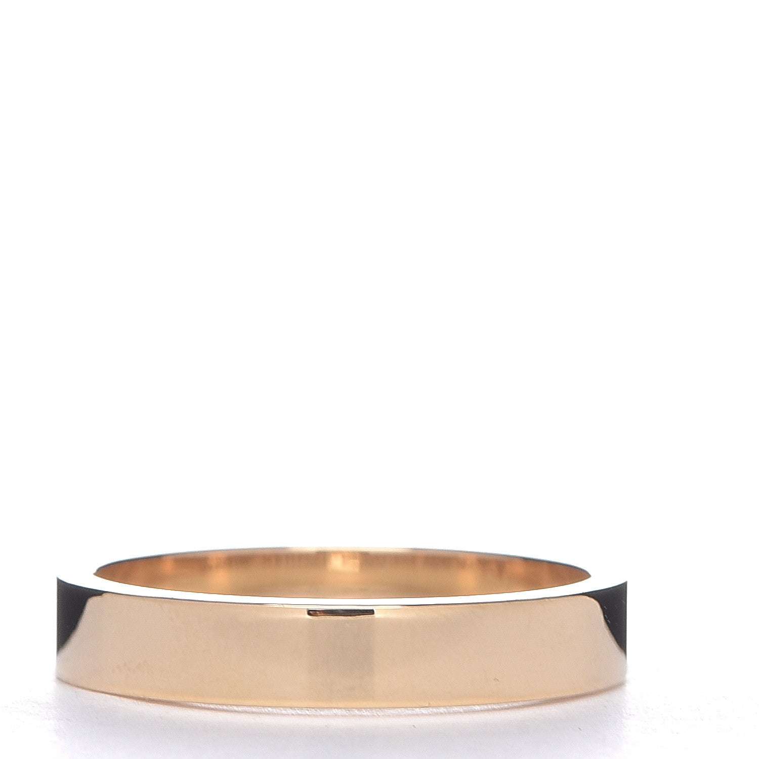 Hermes 18K Yellow Gold TPM Kelly Ring 52 6 3 of 6