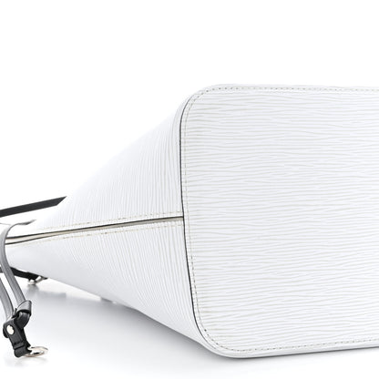 Louis Vuitton Epi Neverfull MM White 11 of 12