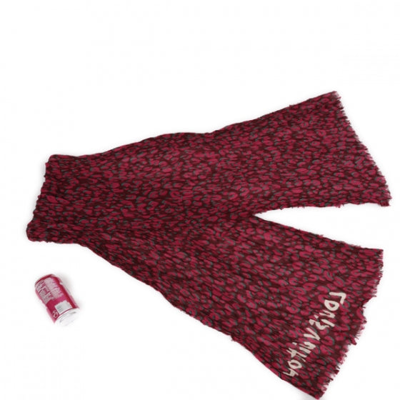 Louis Vuitton Cotton Sprouse Leopard Pareo Rouge Fauviste 2 of 7