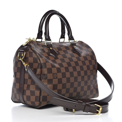 Louis Vuitton Damier Ebene Speedy Bandouliere 25 2 of 11