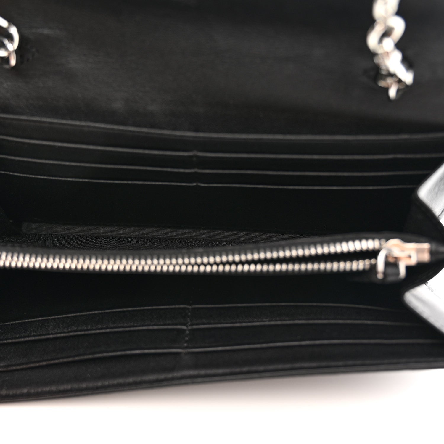 MCM Visetos Large Patricia Wallet On Chain Black 5 of 14