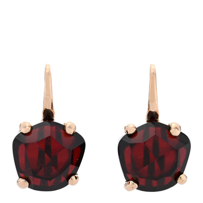 Pomellato 18K Rose Gold Garnet Lola Drop Earrings 1 of 4