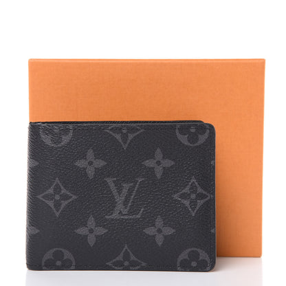 Louis Vuitton Monogram Eclipse Slender Wallet 12 of 12