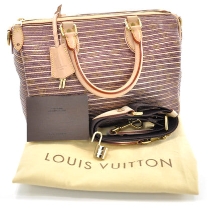 Louis Vuitton Monogram Eden Speedy Peach Peach 3 of 11