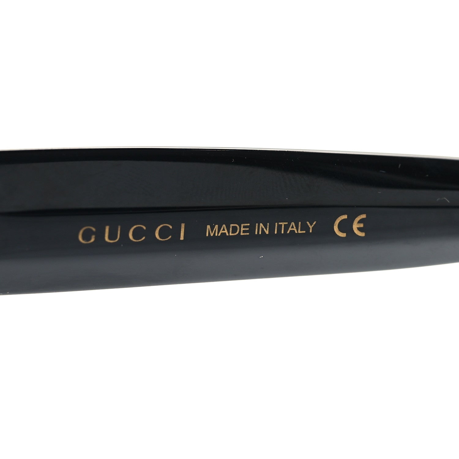 Gucci Acetate Crystal Star Round Frame Sunglasses GG0208S Black 5 of 9
