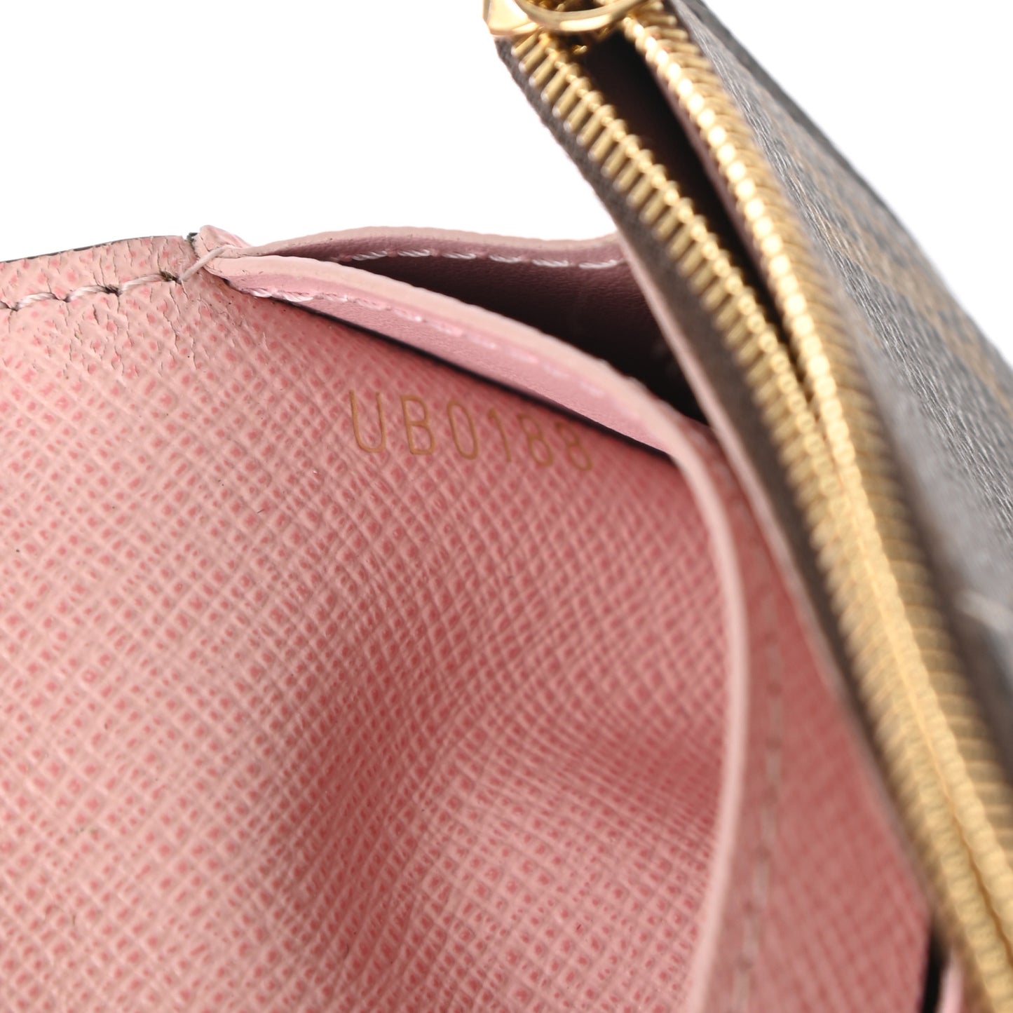 Monogram Rosalie Coin Purse Rose Ballerine