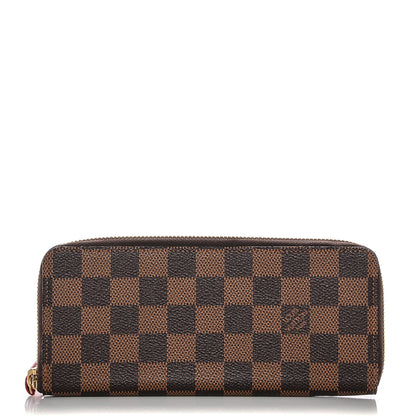 Louis Vuitton Damier Ebene Clemence Wallet 1 of 6