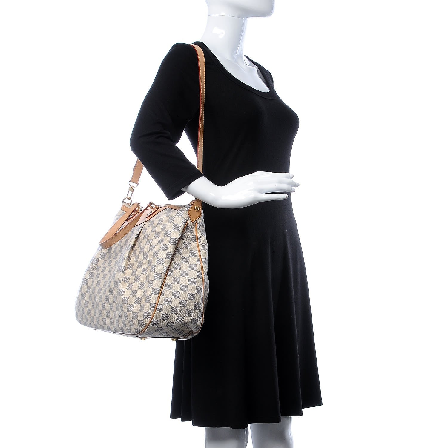 Louis Vuitton Damier Azur Siracusa GM 2 of 7